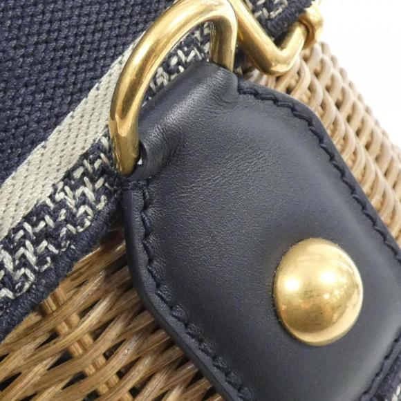 Christian Dior Oblique Dior Wicker Shoulder Bag - Picture 6 of 10